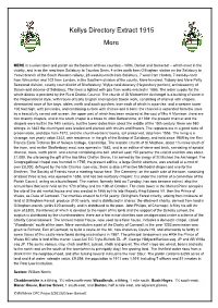Kellys Directory Extract 1915 Mere