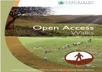 Open Access Walks