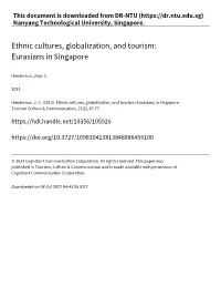 Eurasians in Singapore