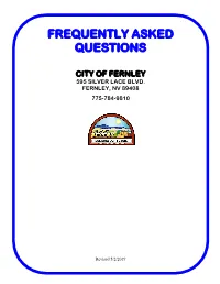 Frequently Asked Questions