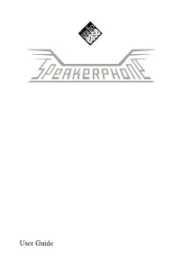 Speakerphone-Manual.Pdf