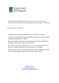 A Comprehensive Anti-Perfectionist Capability Approach to Justice