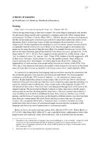 A History of Semantics Naming