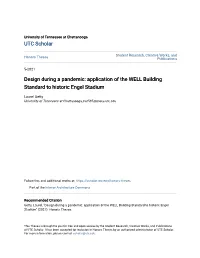 Application of the WELL Building Standard to Historic Engel Stadium
