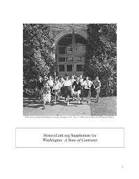 Historylink.Org Supplement for Washington: a State of Contrasts