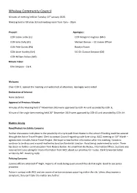 14 January 2020 WCC Minutes