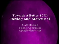 Revlog and Mercurial