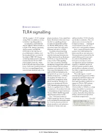 TLR4 Signalling