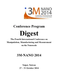 Conference Program Digest 2014.Pdf