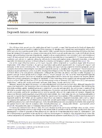 Introduction: Degrowth Futures and Democracy