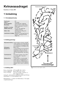 Kvinavassdraget Homstølvatn (Overført Til Sira)