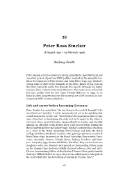 Peter Ross Sinclair