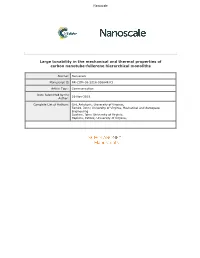 Large Tunability in the Mechanical and Thermal Properties of Carbon Nanotube-Fullerene Hierarchical Monoliths