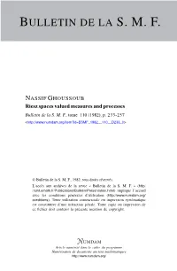 Riesz Spaces Valued Measures and Processes Bulletin De La S