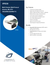VPX339 Data Sheet