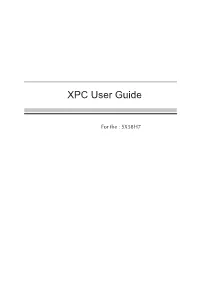 XPC User Guide