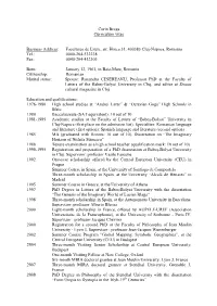 Curriculum Vitae