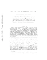 Factorization in the Self-Idealization of a Pid 3