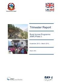 Trimester Report