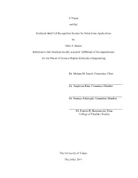 A Thesis Entitled Nocturnal Bird Call Recognition System for Wind Farm