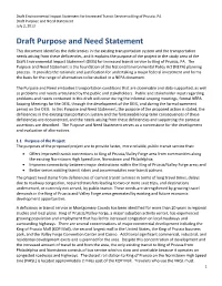 Draft Purpose and Need Statement July 2, 2013