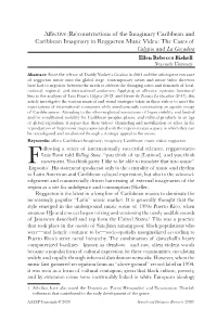 Constructions of the Imaginary Caribbean And