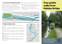 Four Gentle Walks from Hebden Bridge