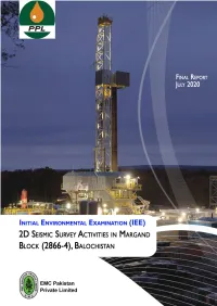 IEE Seismic Activities Margand Block-PPL