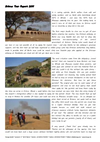 Eritrea Tour Report 2011