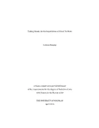 On the Repatriation of Māori Toi Moko Colleen Murphy a Thesis Submitted in Partial Fulfillment of the Requi