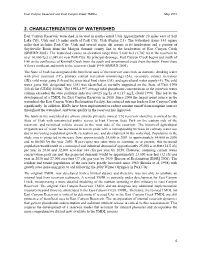 2. Characterization of Watershed