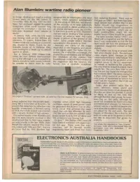 Alan Blumlein: Wartime Radio Pioneer