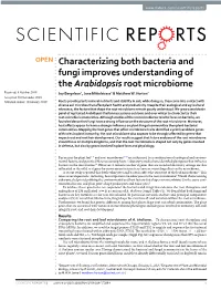 Characterizing Both Bacteria and Fungi Improves Understanding