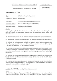 Replies to Questions Raised by Finance Committee Members In