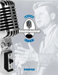 The Shure Unidyne Microphone Story Download