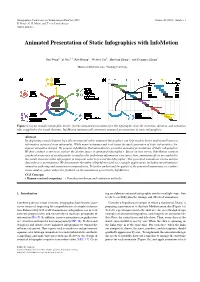 Animated Presentation of Static Infographics with Infomotion