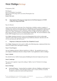 Cliffbrook Response