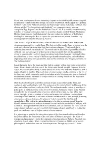 1 I Have Been Reading Several Most Interesting Chapters on the Thinking of Roberto Assagioli, the Father of Transpersonal Psycho
