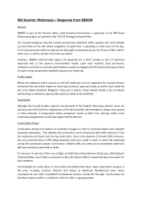 M4 Smarter Motorway – Response from RBWM