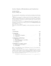 On the Origins of Bisimulation and Coinduction