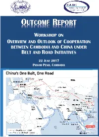 Overview and Outlook of Cooperation Between Cambodia and China Under Belt and Road Intiative