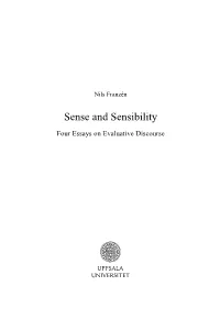 Sense and Sensibility