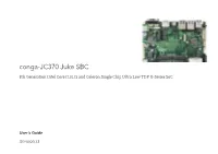 User's Guide for Conga-JC370