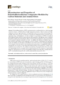 Microstructure and Properties of Polytetrafluoroethylene Composites