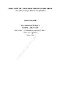 Thesis Sci 2020 Mogende Emmanuel.Pdf