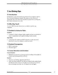 7. Ice Diving Ops