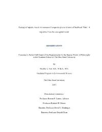 Ecology of Aquatic Insects in Monsoonal Temperate Glacier Streams of Southeast Tibet: A