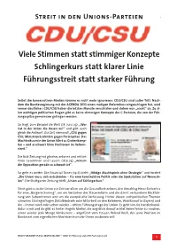 Streit-CDU/CSU-NEU 2
