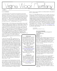 Virginia Woolf Miscellany, Issue 62, Spring 2003