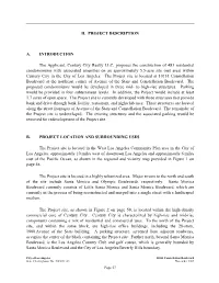 Work-In-Progress II. PROJECT DESCRIPTION A. INTRODUCTION